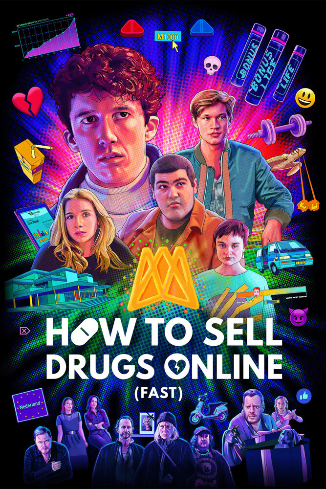 Как продавать наркотики онлайн (быстро) смотреть онлайн сериал 1-3 сезон
