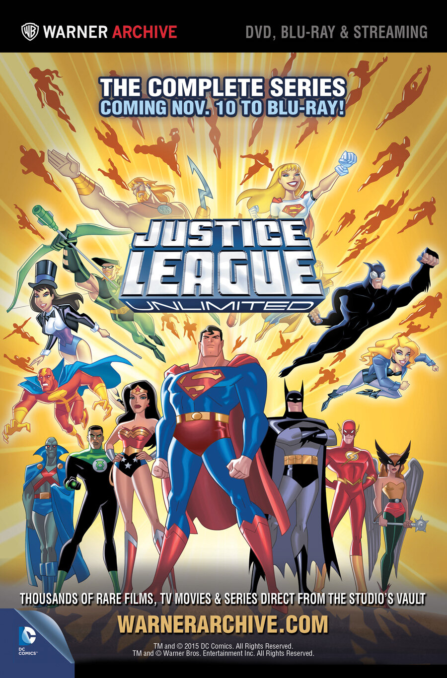 Лига Справедливости: Без границ смотреть онлайн мультсериал 1-3 сезон